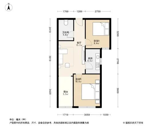 汇翠庭苑户型图