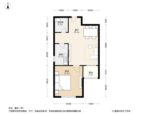 天滋嘉鲤商住楼户型图