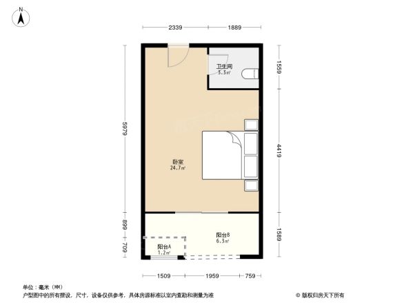 印象翡翠户型图