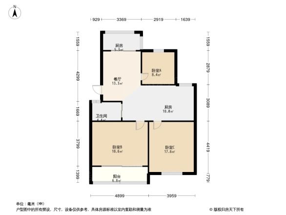 东城水岸户型图