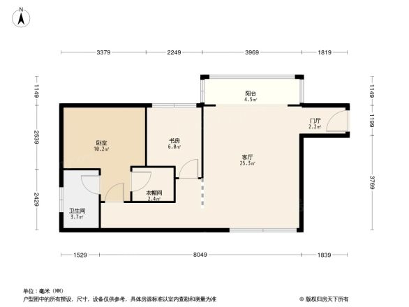 枫丹雅苑户型图