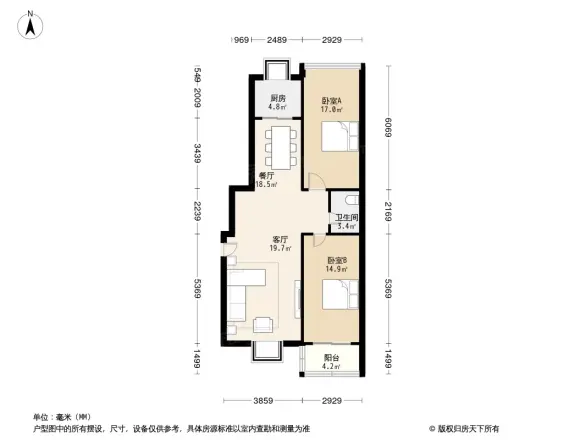 金桥丽日新居户型图