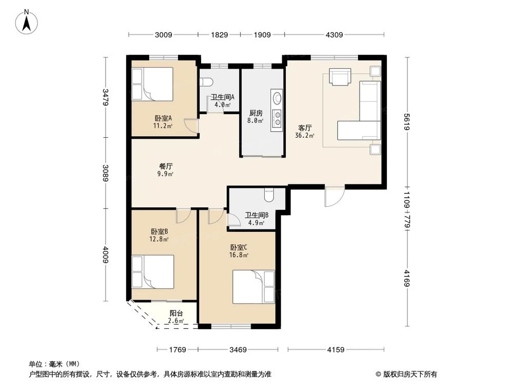 相似户型图
