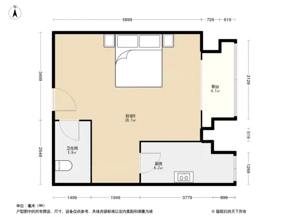 万豪大厦户型图