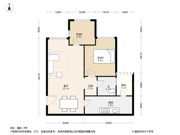 金茂国际生态新城户型图