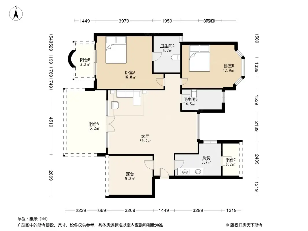 绿地翠谷户型图图片