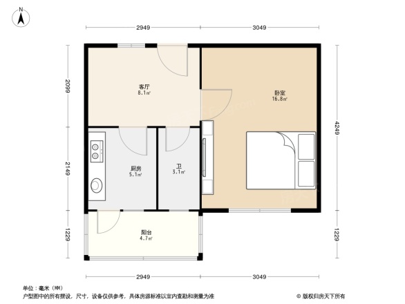 谈固小区户型图