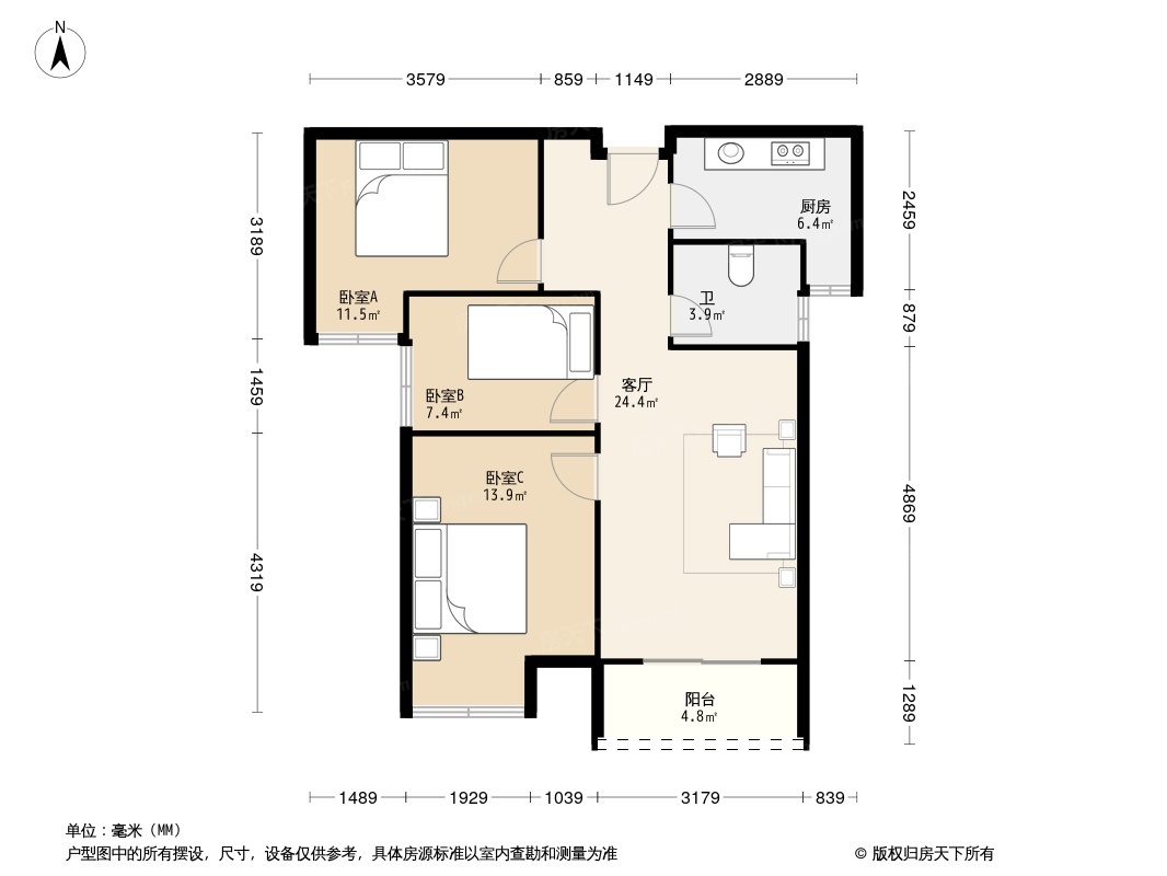 户型图0/1