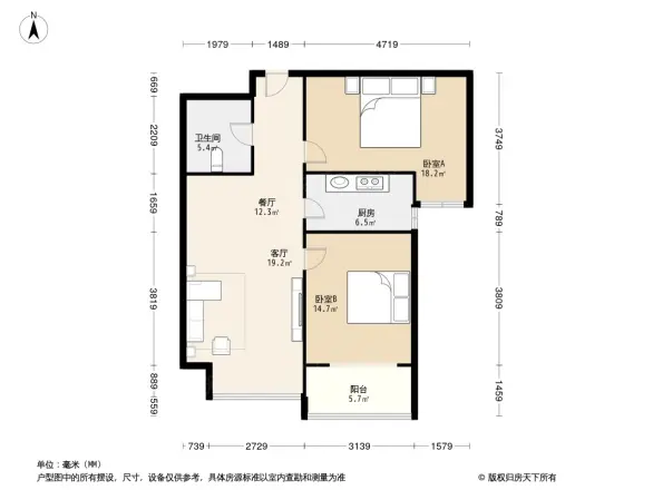 碧水春天小区户型图