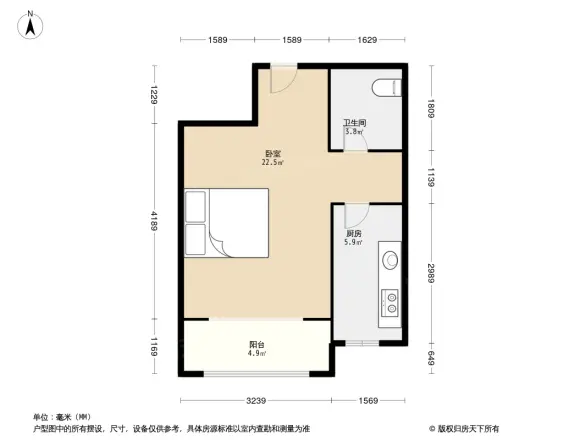 瀚宇天悦户型图