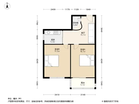 省测绘局宿舍户型图