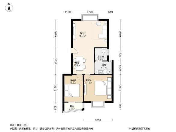 银力家园户型图