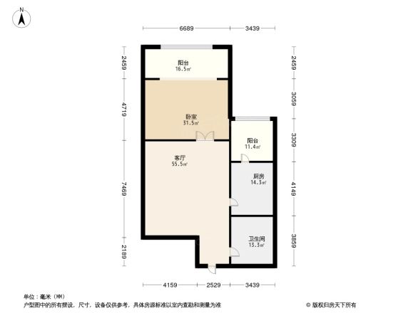 纳帕溪谷户型图