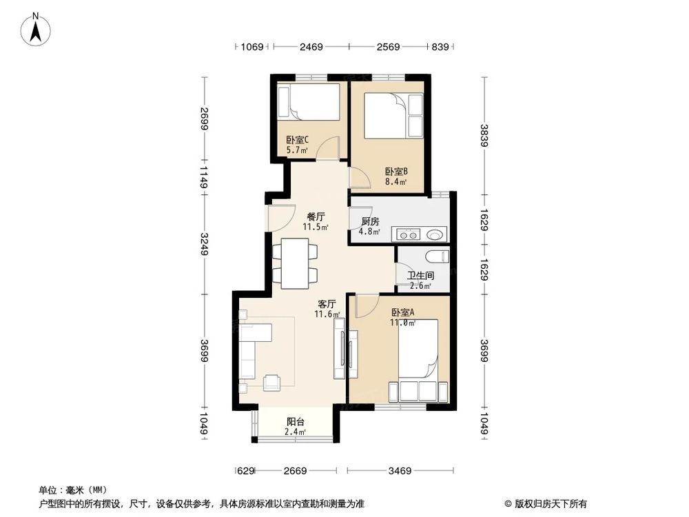 相似户型图