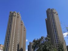 善上居小高11层顶正对小区花园中高楼层采光好