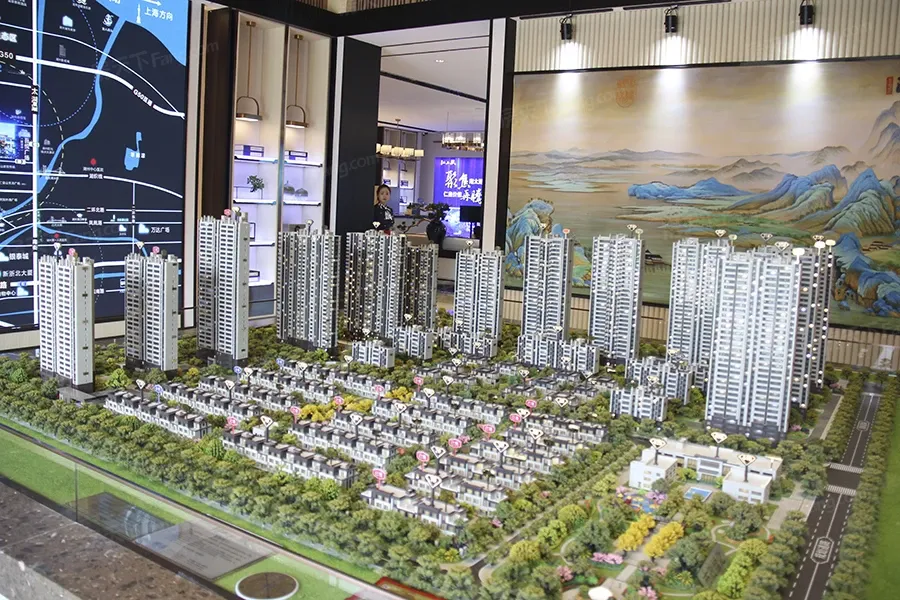 碧桂园·江山赋二期沙盘拖动图片可以查看其它楼栋信息