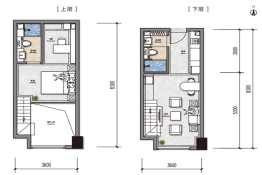 云谷雁林湾3室2厅1厨2卫建面40.00㎡