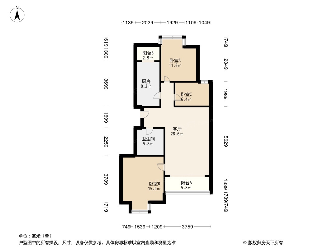 户型图0/2