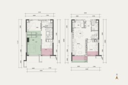 里城樾公馆4室2厅1厨2卫建面117.00㎡