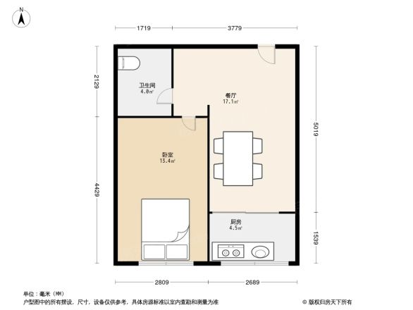 联胜花园户型图