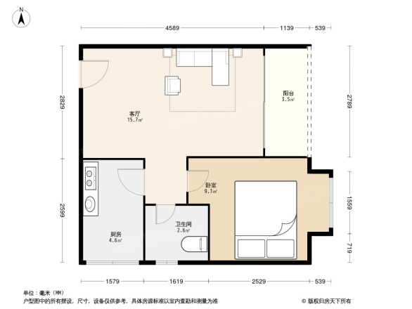 春天广场户型图
