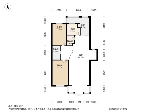 红田翠园户型图
