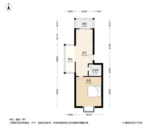长青小区户型图