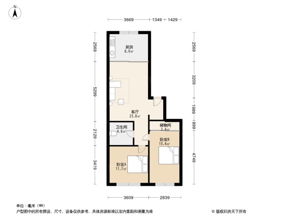 红田翠园户型图