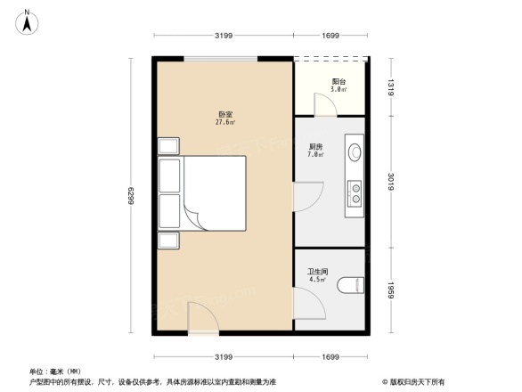 休斯顿公寓户型图