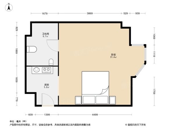 名仕财富中心户型图
