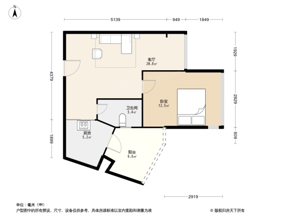 招商雍景湾户型图