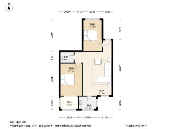 武昌花园户型图