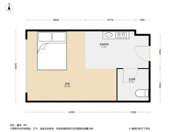 明月山庄户型图