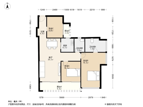 深圳宝能城平面图图片