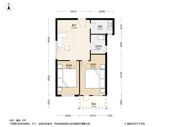 海涛花园户型图