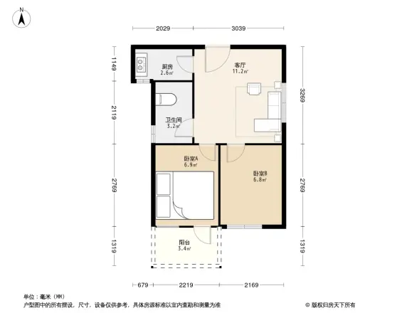 海涛花园户型图