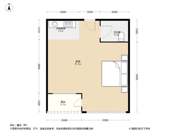 山海家园户型图