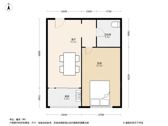 联胜花园户型图