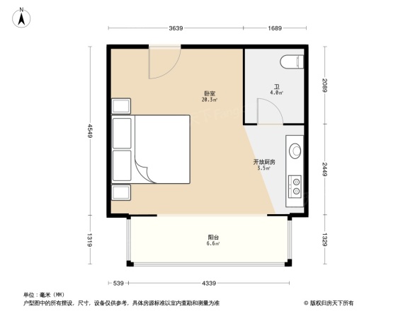 民生松竹苑户型图