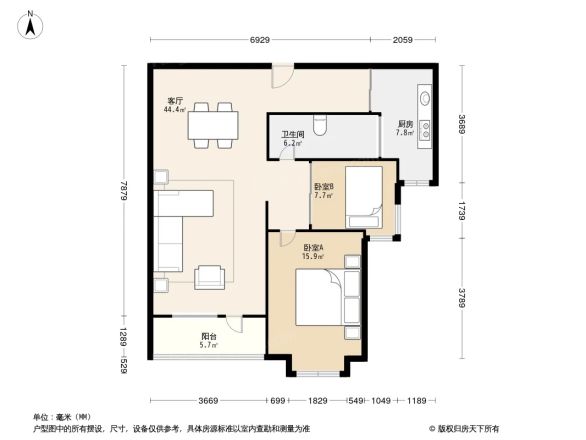 帝柏湾户型图