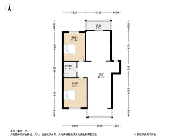 长青小区户型图
