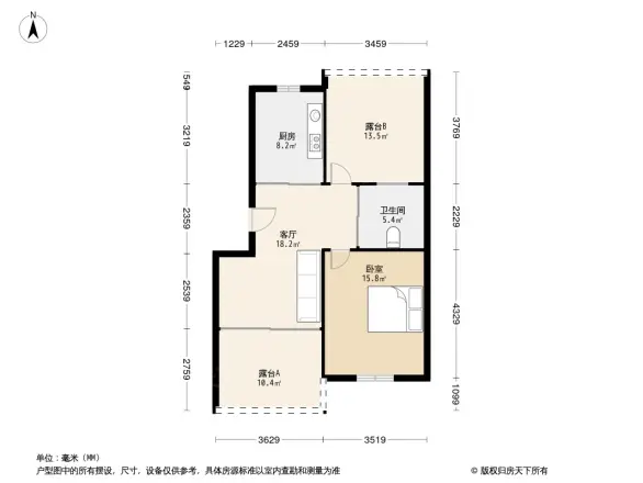 金润花园三期户型图