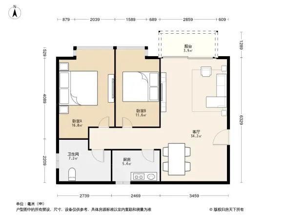 金桃园大厦户型图
