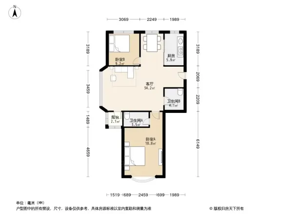 海昌欣城户型图