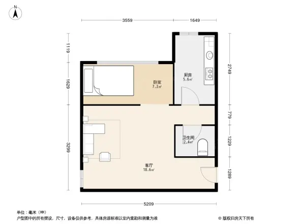 新起点公寓户型图