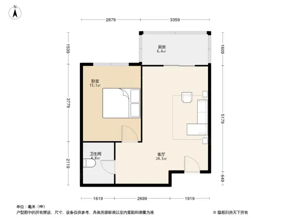 民生松竹苑户型图