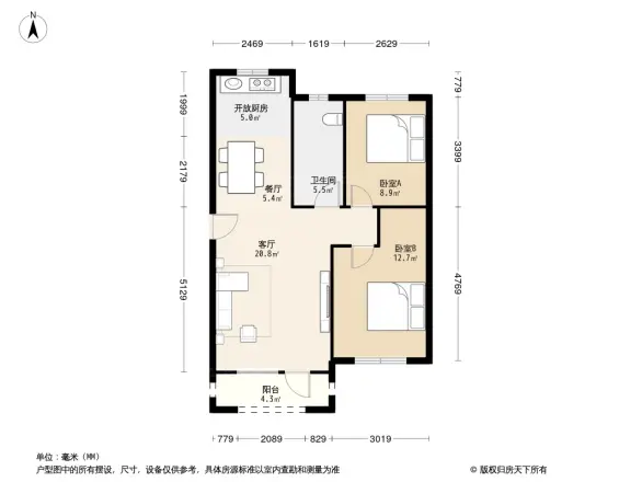 普罗旺斯三期户型图