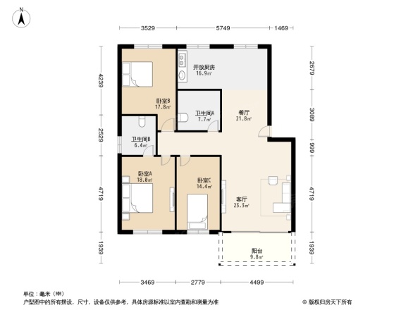 明珠花园户型图