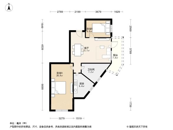 鸿图大厦户型图