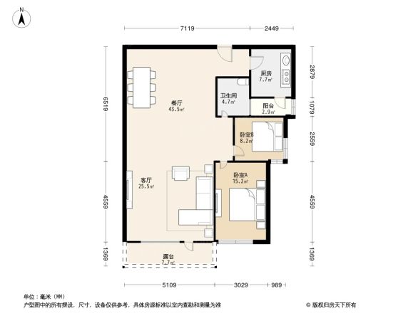 帝柏湾户型图